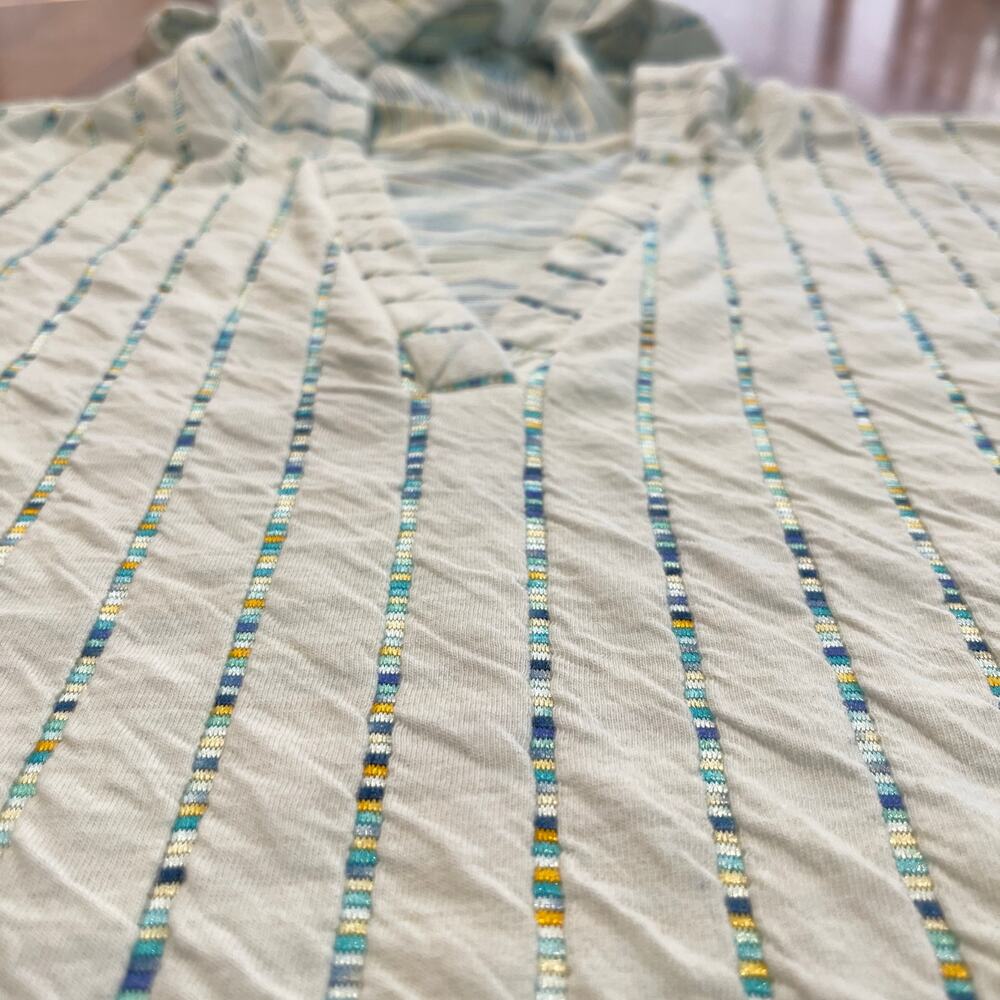 Isaac Mizrahi Live! Novelty Knit Relaxed Fit 3/4-Sleeve Pullover - Picture 7 of 14